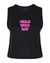 "Strong Enough" Limited Edition | Girls Who Eat Crop Tank by Dani Speegle